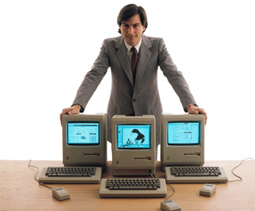 Apple Macintosh de Steve Jobs
